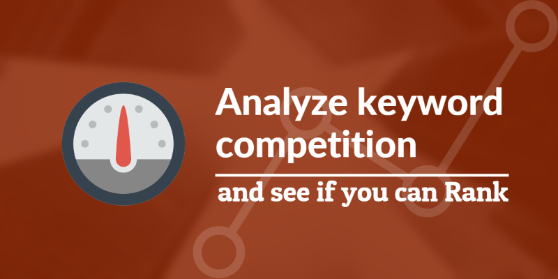 analyze keyword competition